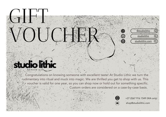 Studio Lithic Gift Voucher